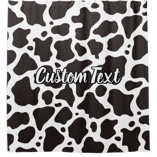 Koe Patroongordijn Douchegordijn (Voorkant)