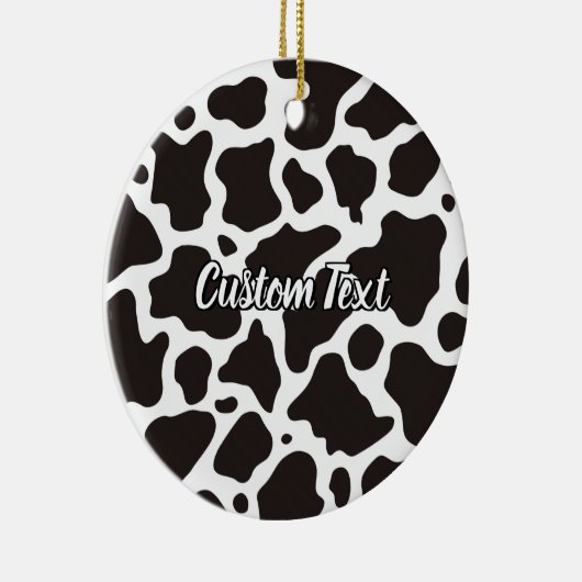 Koe Patroonkeramische versiering Keramisch Ornament (Rechts)