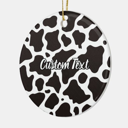 Koe Patroonkeramische versiering Keramisch Ornament (Links)