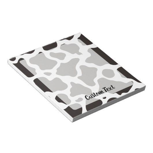 Koe Patroonpaneel Notitieblok (Schuin)