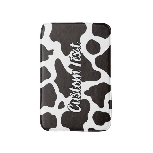 Koe Pattern Bath Mat (Voorkant Verticaal)