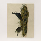 Koe-pen Bird (Cowbird) Audubon's Birds of America Legpuzzel (Verticaal)