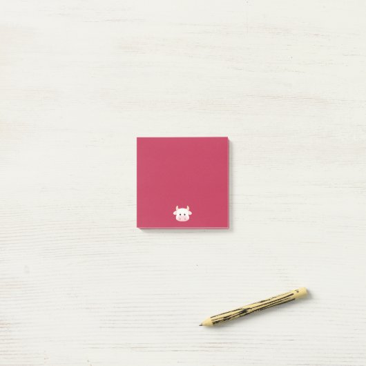 Koe Post-it® Notes (Op bureau)
