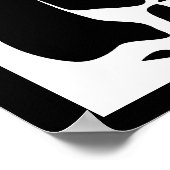 Koe Poster-Kitche is afgesloten, laat het zelf Pos Poster (Hoek)