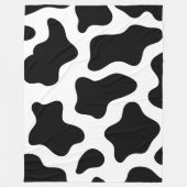 Koe Pow 60x80 fleece deken (Voorkant)