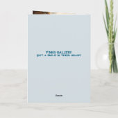 KOE PRAAT DENKEN AAN JE KAART (Achterkant)