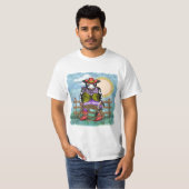 Koe Prikkel T-shirt (Voorkant volledig)