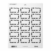 Koe Print Adresetiketten Etiket (Full Sheet)