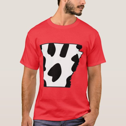 Koe Print Arkansas Oversized T-shirt (Voorkant)