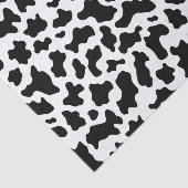 Koe Print Cowgirl Land Boerderij Dierenfeest Tissuepapier (Detail)