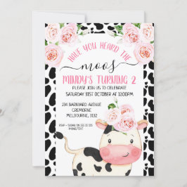 Koe print laat je de dierentuinen van de dag horen kaart