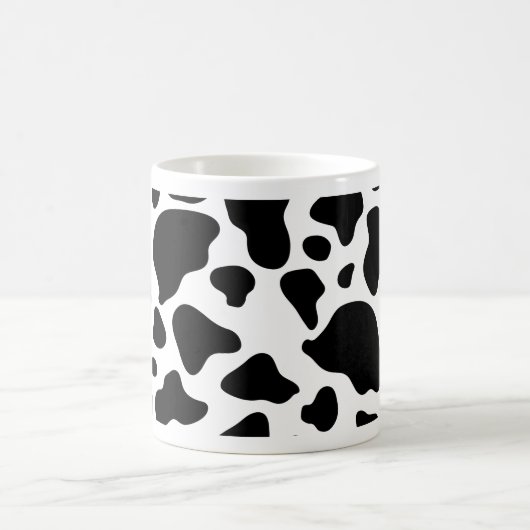 Koe Print Mok zwart-wit Koe (Center)