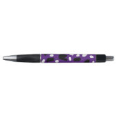 Koe print op Paarse, Pen (Voorkant)