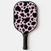 Koe Print op President Roze Pickleball Paddle (Achterkant)