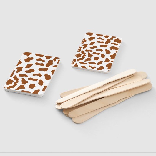 Koe Print Party Favorieten - Handwaaier (Niet-gemonteerd)