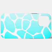 Koe Print Pattern in Hemelsblauw Kleur Case-Mate iPhone Case (Achterkant (horizontaal))