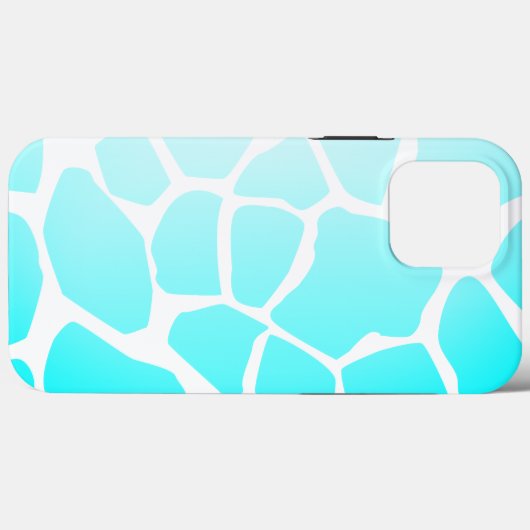 Koe Print Pattern in Hemelsblauw Kleur Case-Mate iPhone Case (Achterkant (horizontaal))