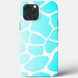 Koe Print Pattern in Hemelsblauw Kleur Case-Mate iPhone Case