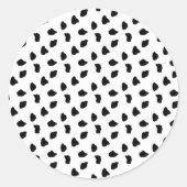 Koe Print Stickers (Voorkant)