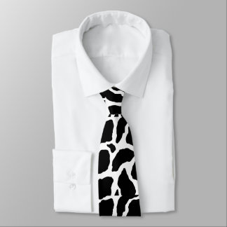 Koe Print Stropdas: modern en edgy Stropdas