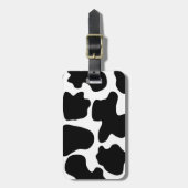 Koe printpatroon bagagelabel (Voorkant verticaal)