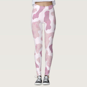 Koe printpatroon leggings
