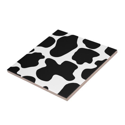 Koe printpatroon tegeltje (Zijkant)