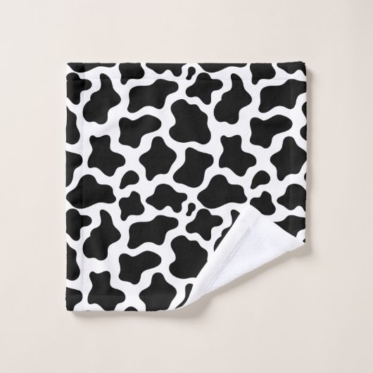 Koe printset voor handdoeken (Wasdoekje)