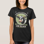 Koe Professional Koe Milker T-shirt (Voorkant)