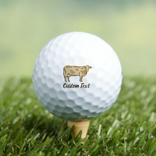 Koe profiel Golf Balls Golfballen (Insitu Shirt)