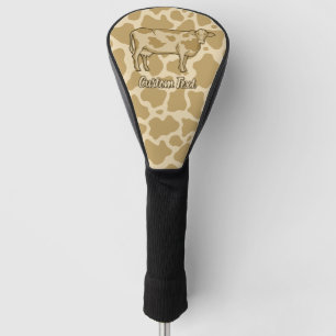 Koe Profiel Golf Head Hoesje Golfheadcover