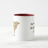 Koe Profiel Koffie-Mok Mok (Midden)