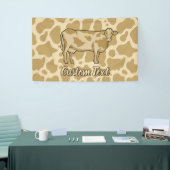 Koe profielbanner spandoek (Beurs)