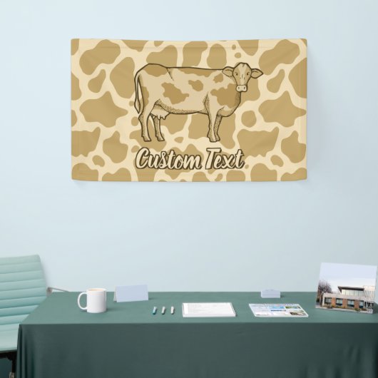 Koe profielbanner spandoek (Beurs)