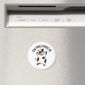 Koe Puns Amoos Me Funny Koe Pun Magneet (Insitu (Vaatwasser))