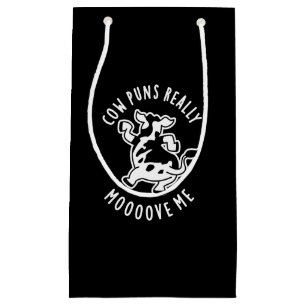 Koe Puns geeft me echt het liefje Klein Cadeauzakje