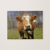 Koe Puzzle Legpuzzel (Horizontaal)