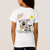 Koe Rainbow Girls T-shirt (Achterkant)