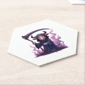 Koe Reaper Kartonnen Onderzetters (Schuin)