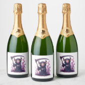 Koe Reaper Sparkling Wijnetiket (Flessen)