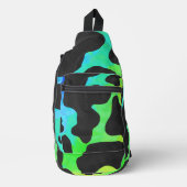 Koe regenboog afdrukken sling bag (Voorkant)