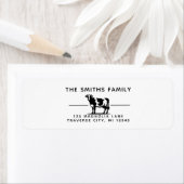 Koe retouradres etiket (Insitu)