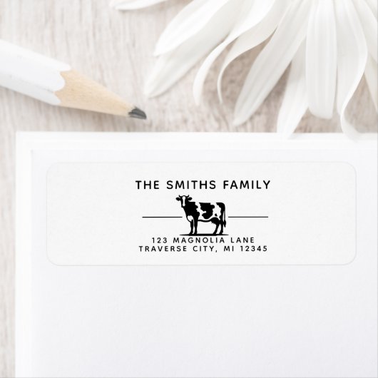 Koe retouradres etiket (Insitu)