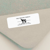 Koe retouradres etiket