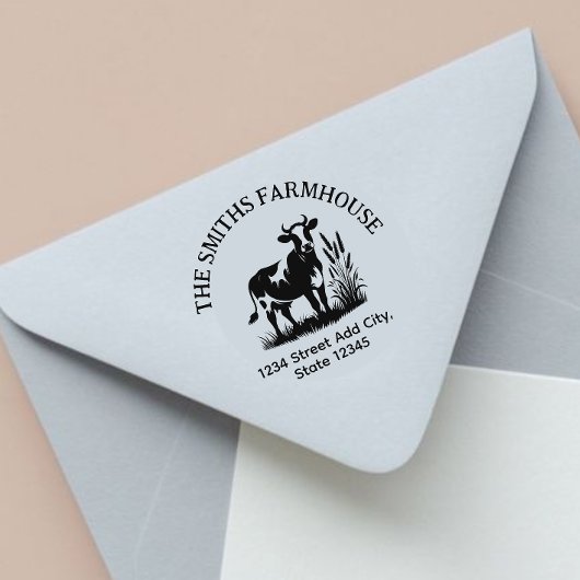 Koe retouradresstempel zelfinktende stempel