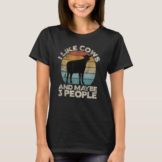 Koe Retro Koe T-shirt Koe   Koe (Voorkant)