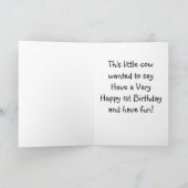 KOE ROKKEN ***1e TWEEDE DAG *** Kaart (Binnen)