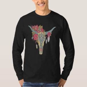 Koe romp voor vrouwen Suikerbloemen Rozen Hellowee T-shirt