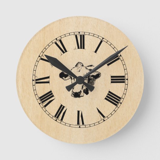 KOE- RONDE KLOK (Voorkant)