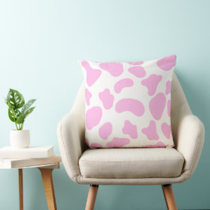 Koe Roze 20x20 Sierkussen